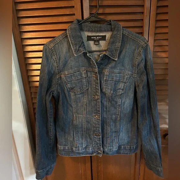 Nine West Denim Jacket - Size Small - Picture 1 of 7